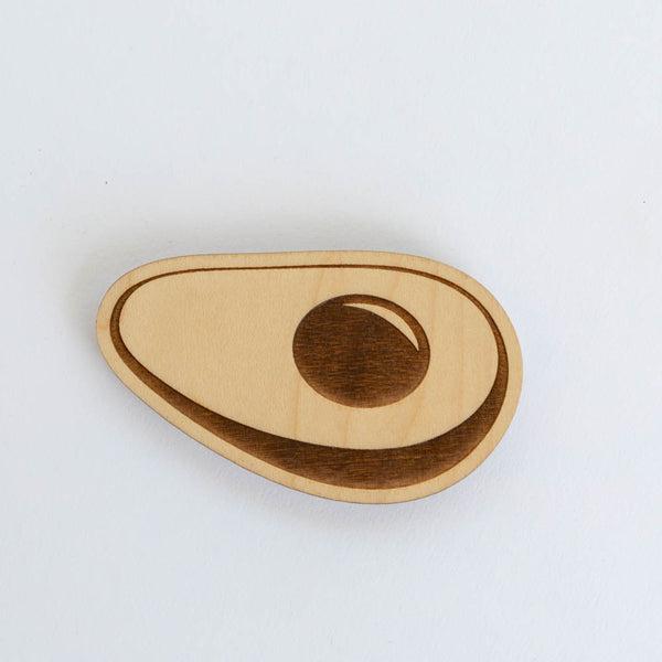 Avocado Wood Magnet